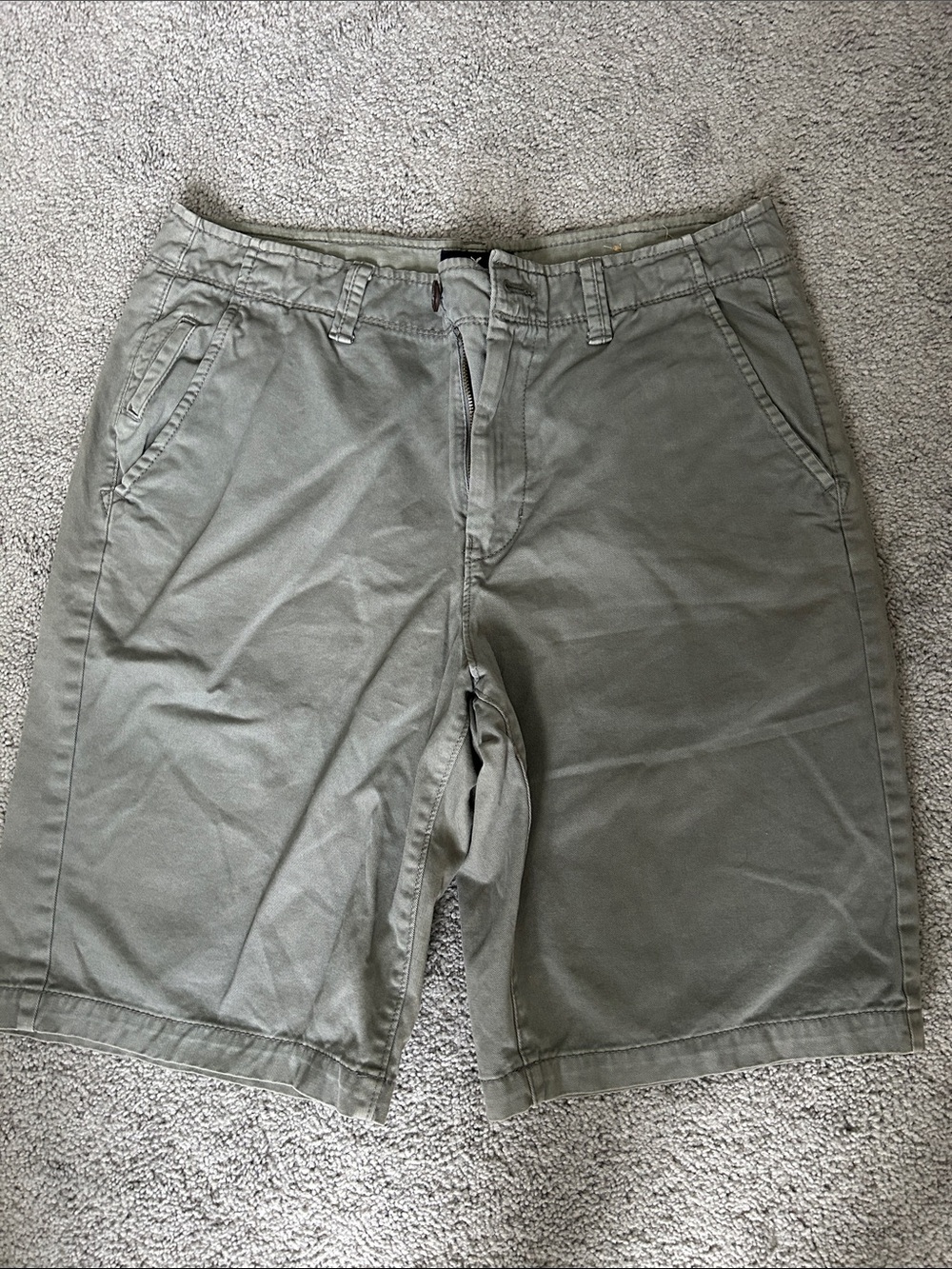 Men's American Eagle Casual Gray Cotton Shorts